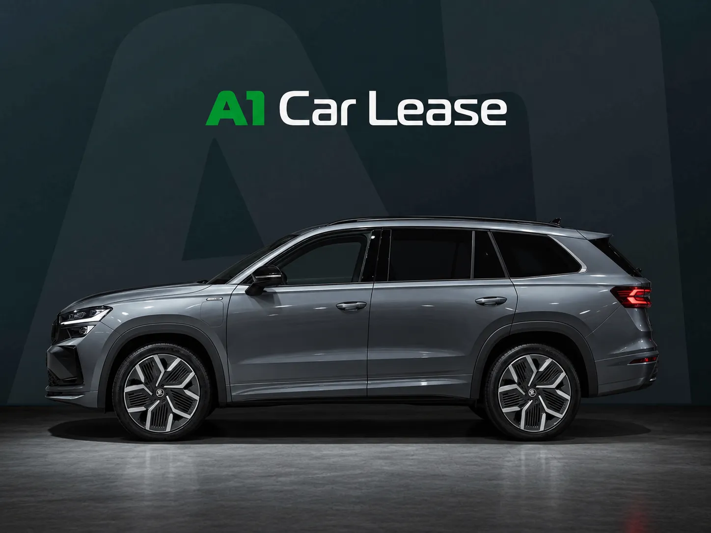Skoda Kodiaq 1.5 TSI PHEV Sportline Business — linker zijaanzicht