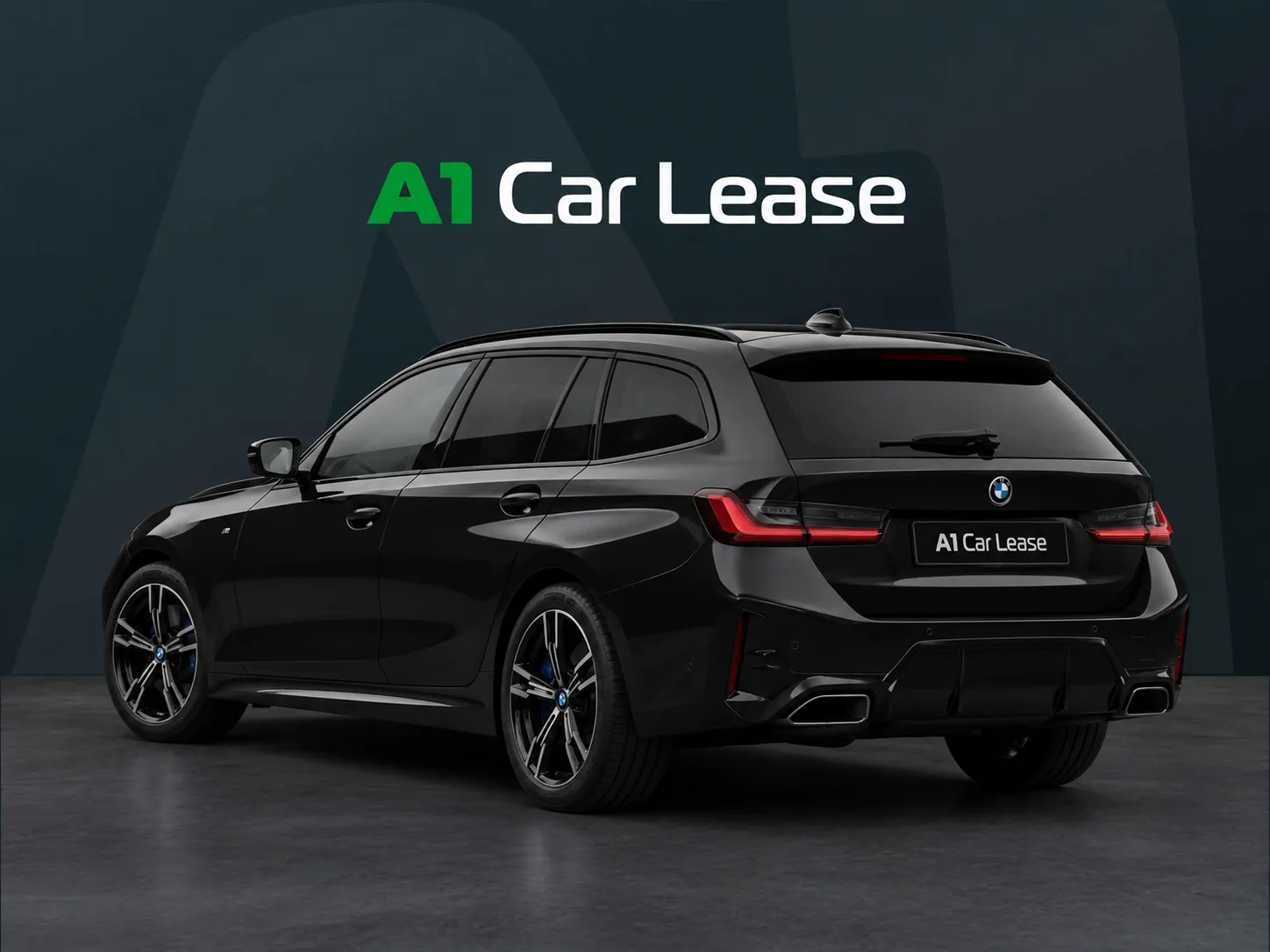 BMW 3 Serie Touring 330e M Sport Edition — achteraanzicht