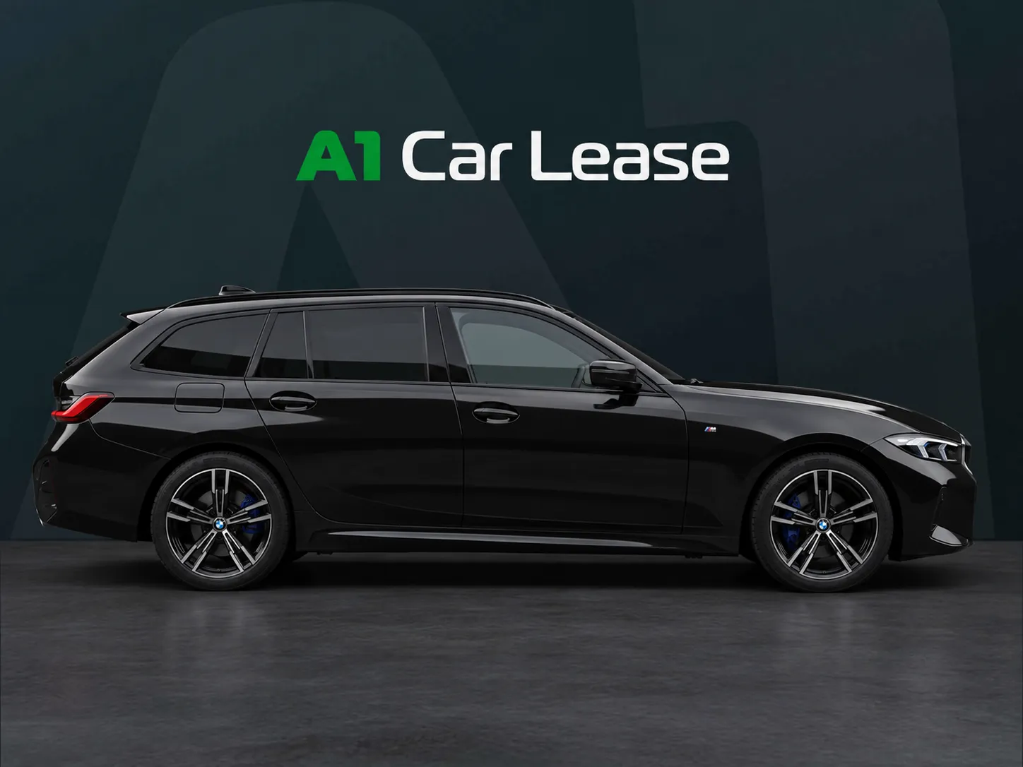 BMW 3 Serie Touring 330e M Sport Edition — rechter zijaanzicht