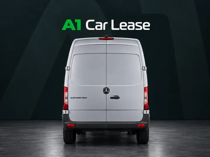 Presentatiebeeld bij de Mercedes-Benz Sprinter van A1 Car Lease