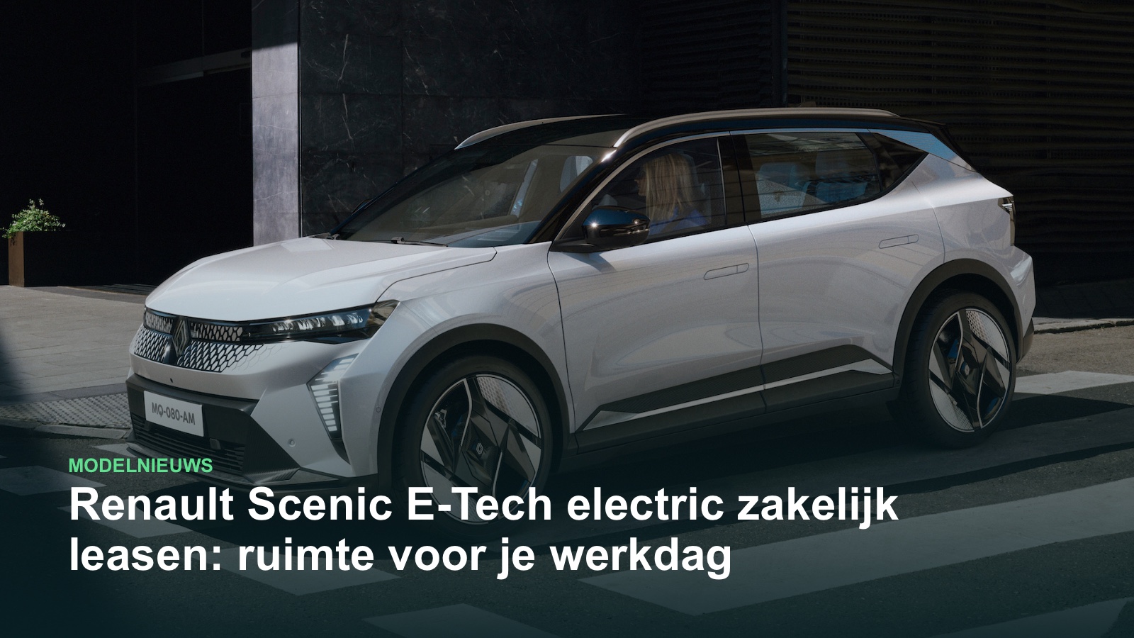 Renault Scenic E-Tech electric voor zakelijk leasen bij A1 Car Lease