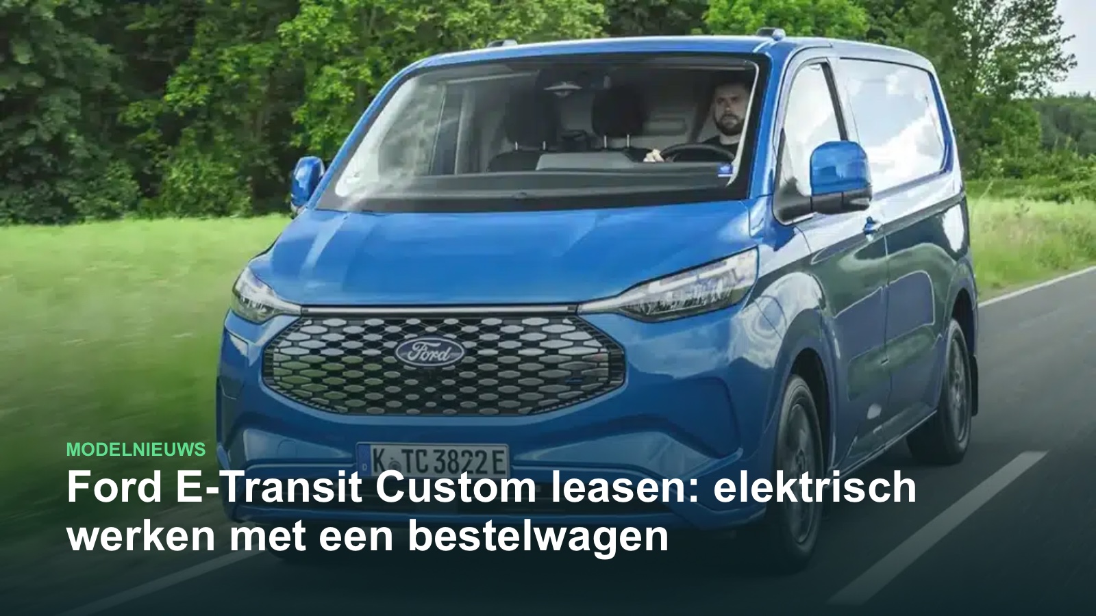 Ford E-Transit Custom leasen
