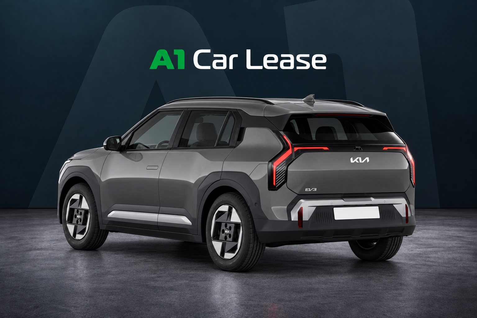 Kia EV3 Air 81,4 kWh Shale Grey – linksachter