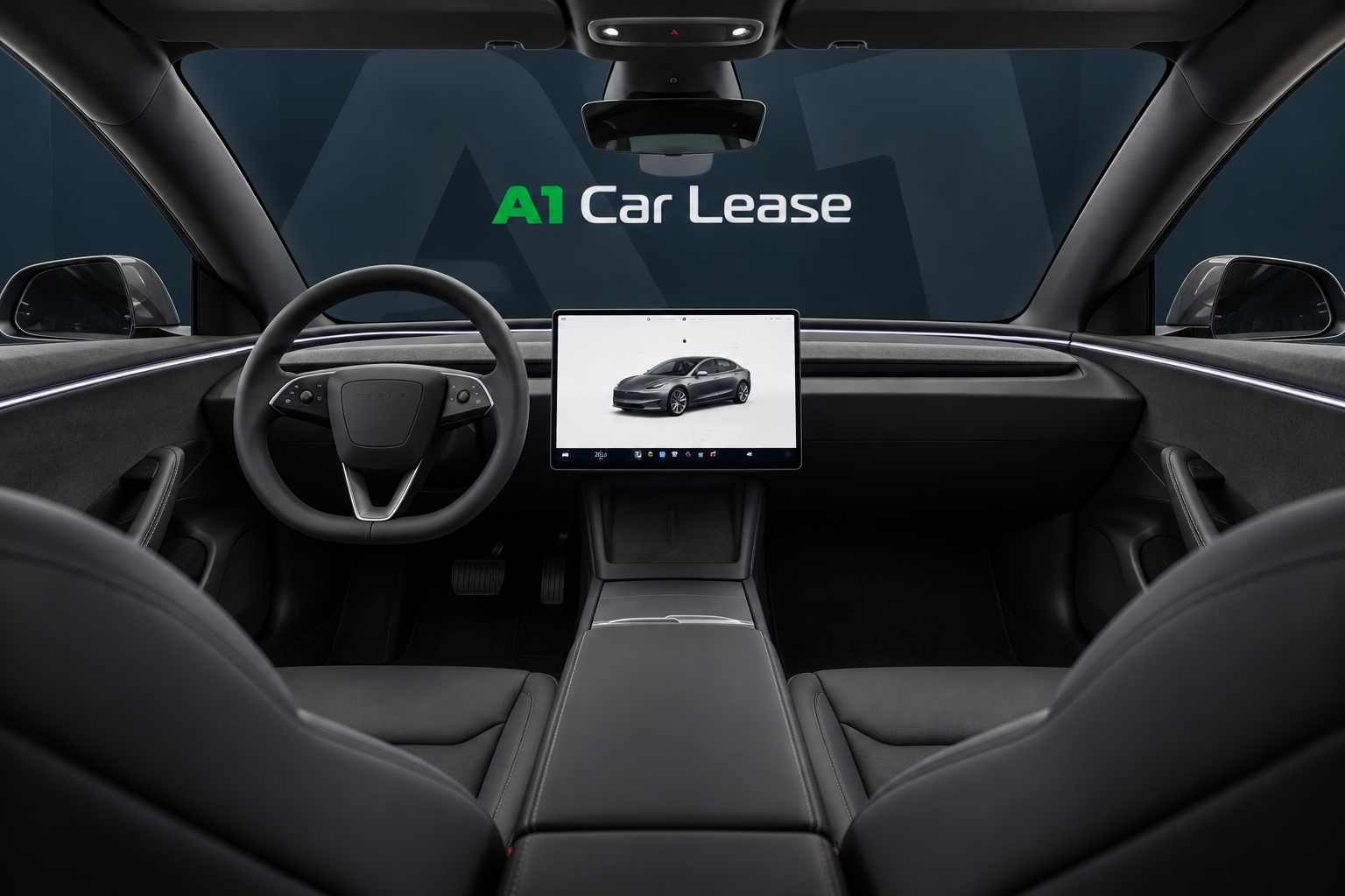 Tesla Model 3 Premium Long Range RWD Stealth Grey – dashboard