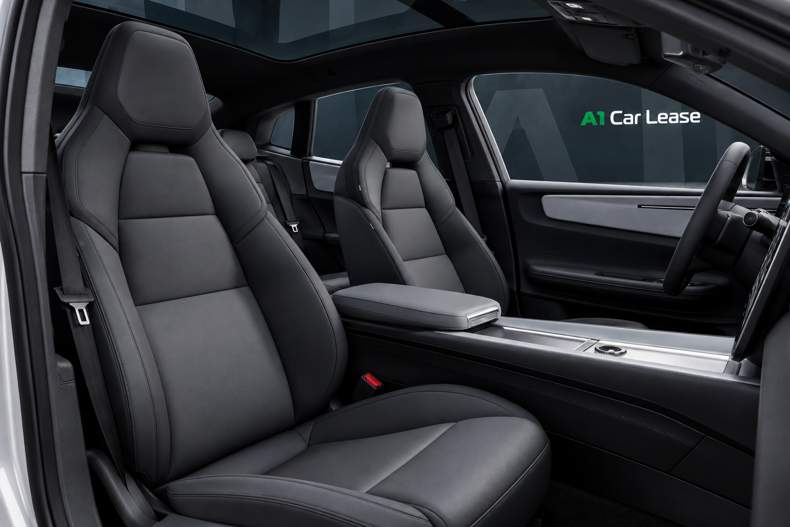 Polestar 4 Rear motor Magnesium — voorstoelen