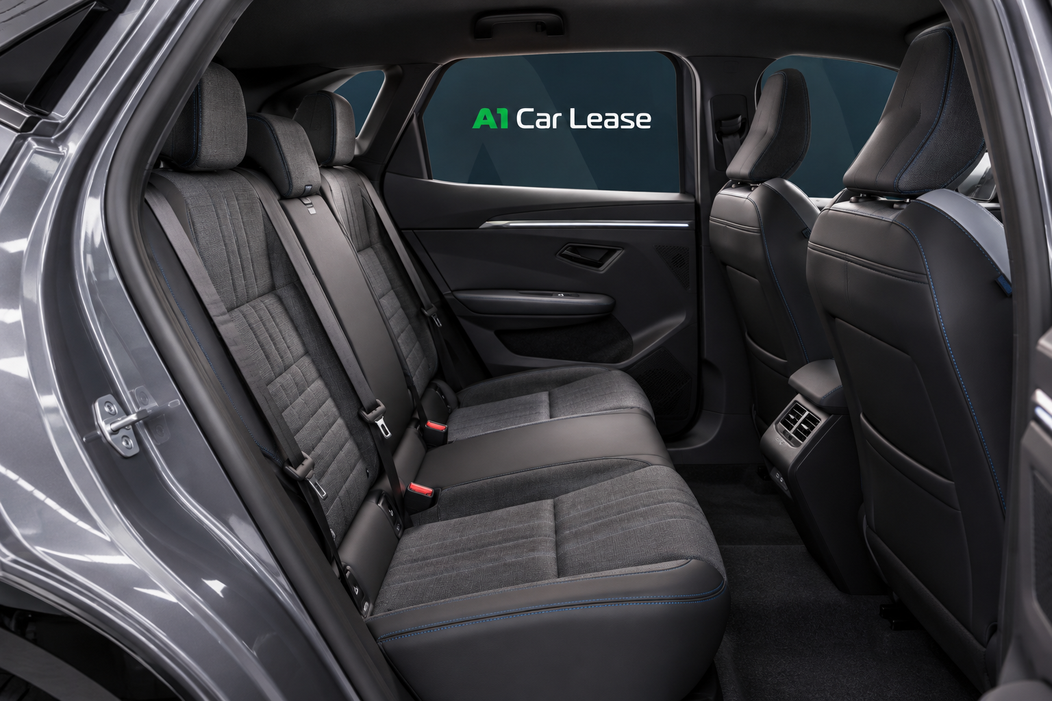 renault scenic 89 alpine gris – achterbank – AI-catalogusbeeld