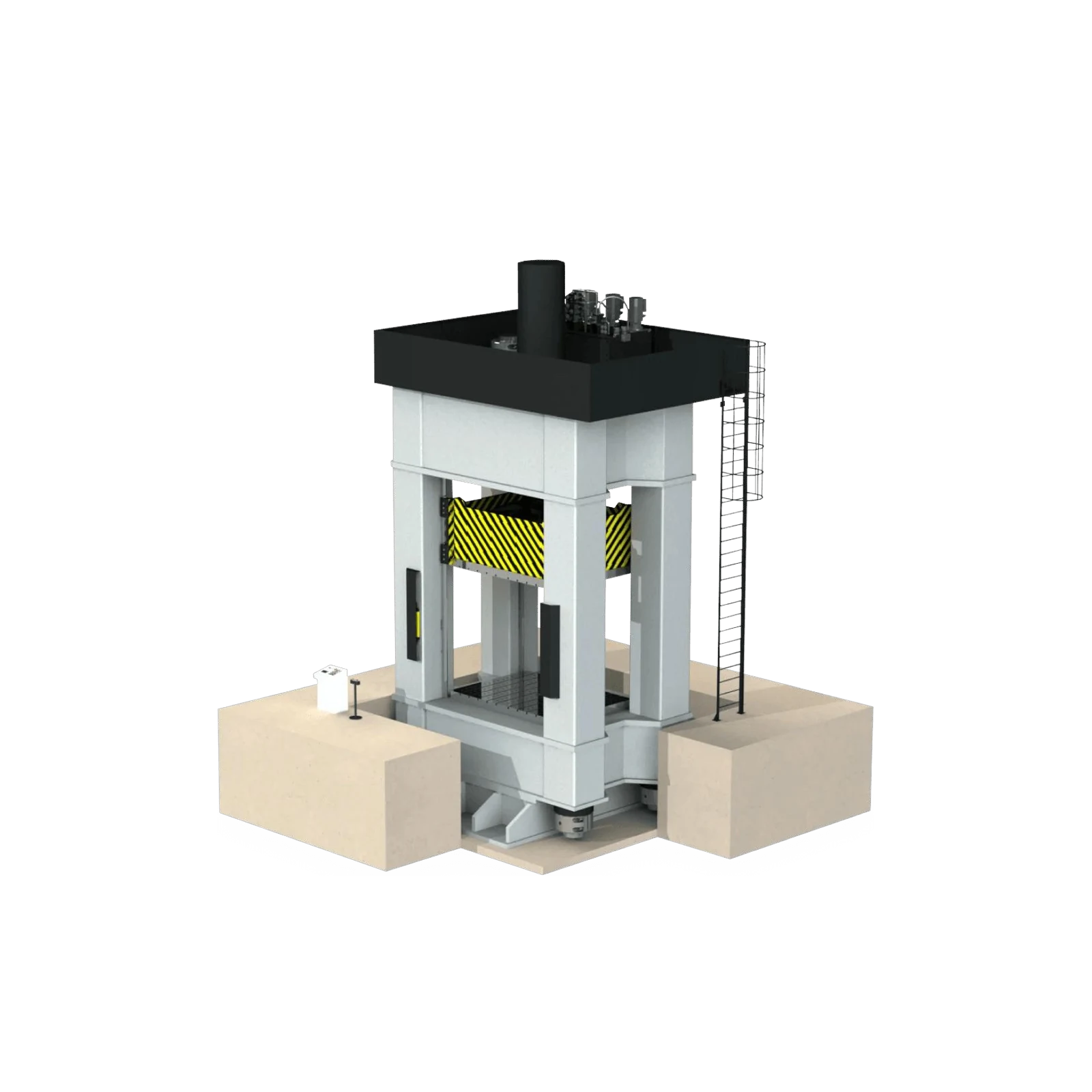 GEFEST-04 heavy-duty frame press