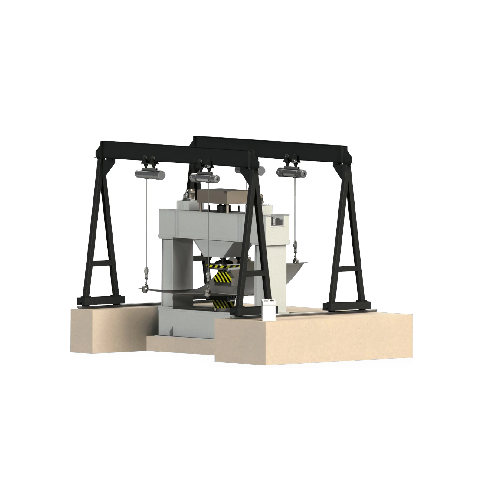 GEFEST-04H shipbuilding gantry press