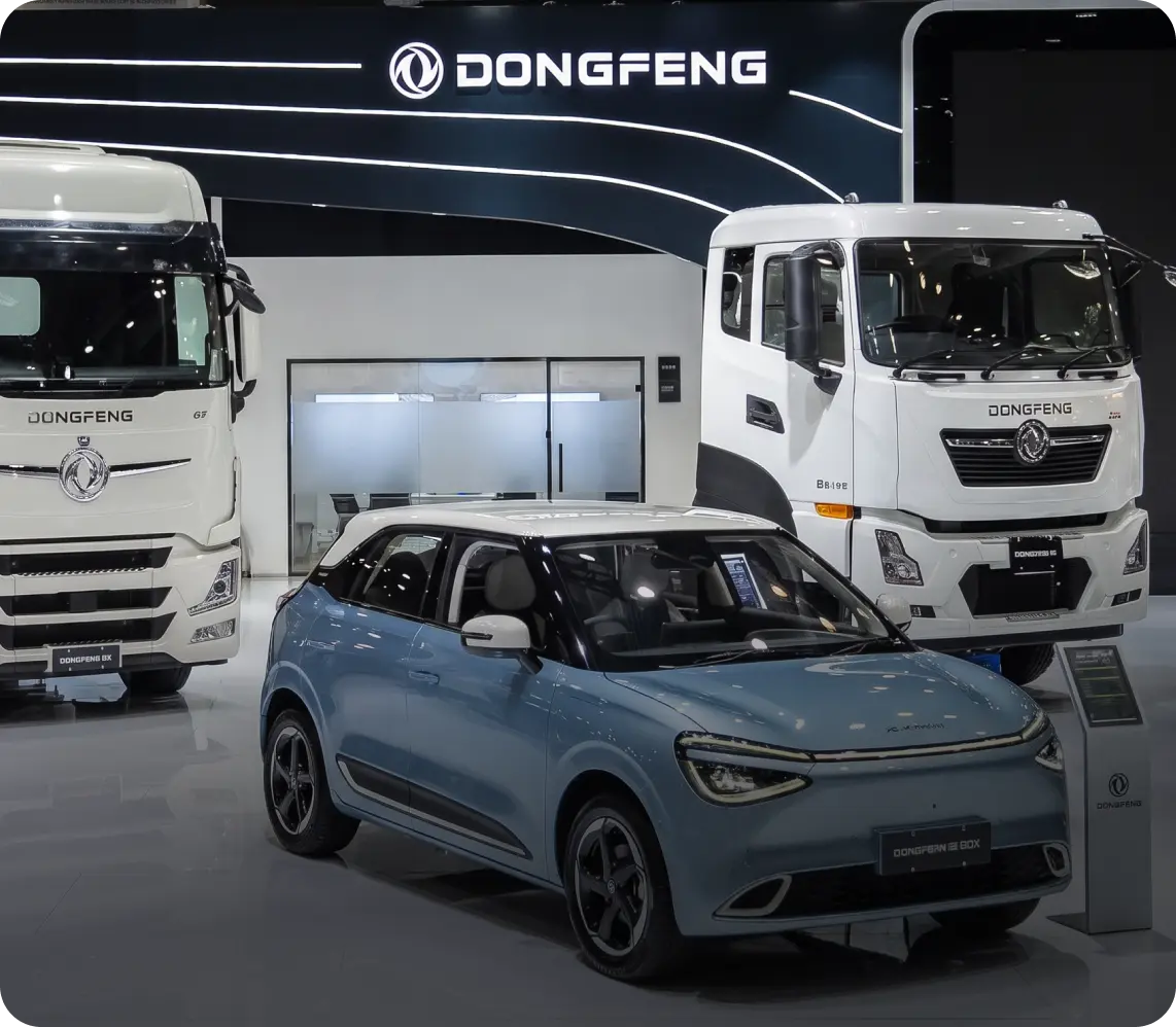 Dongfeng showroom in Dubai