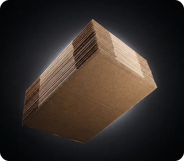 Stack of protective corrugated sheets