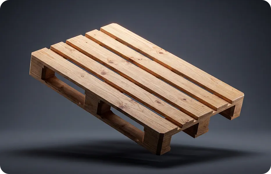 Custom wooden pallet