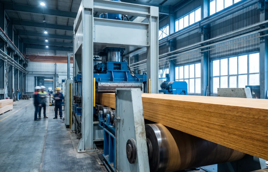 Italian IMAL block machine on the production line