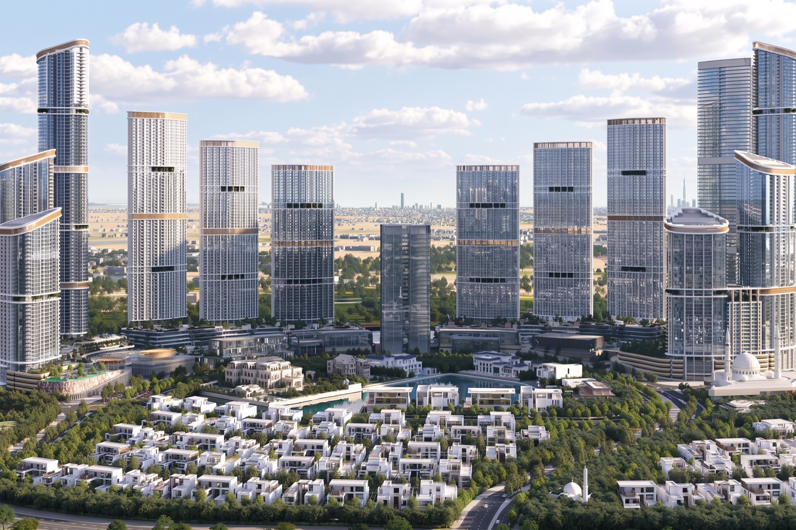 Sobha Hartland towers and villa community, Dubai