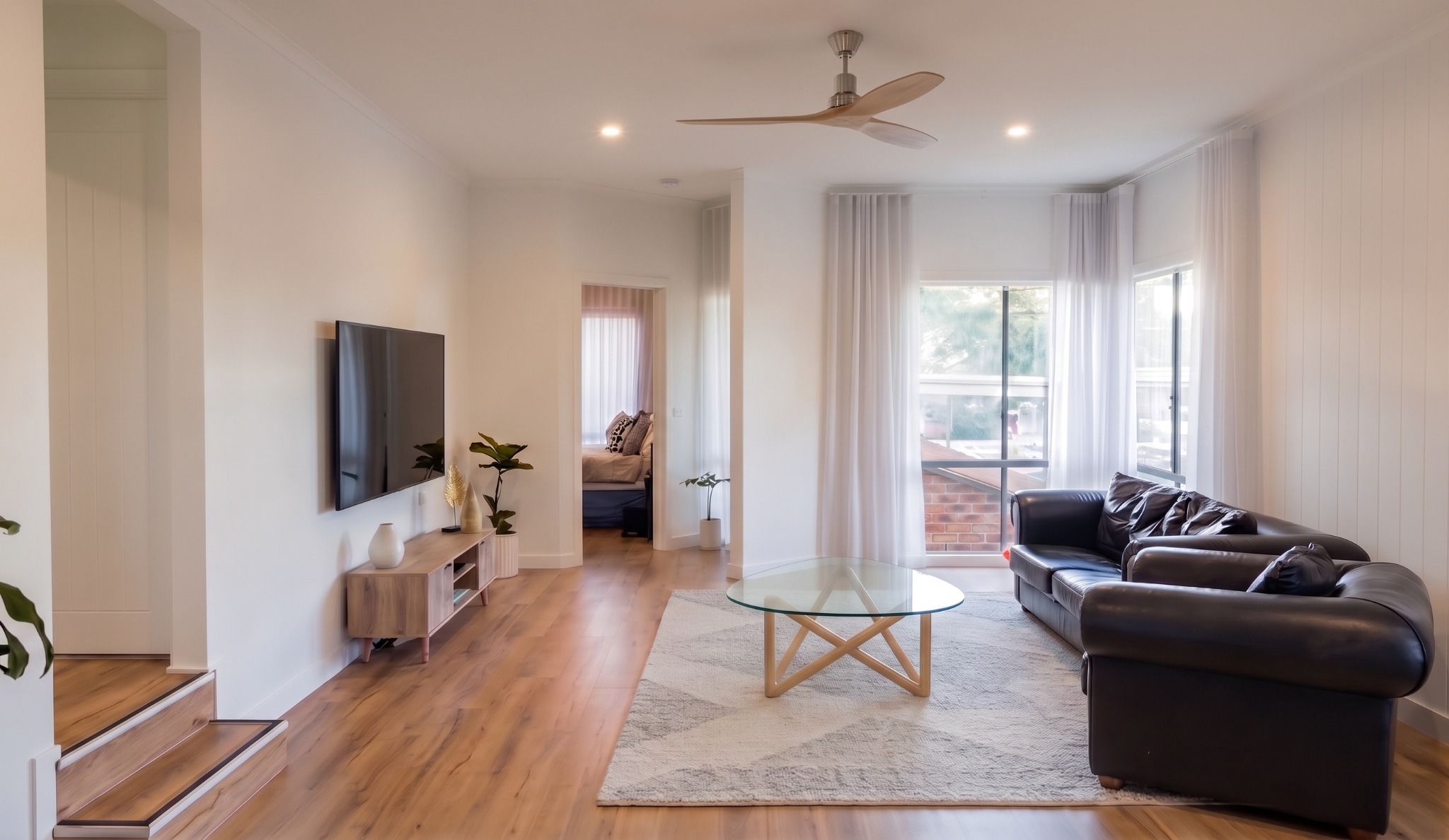 Shaxton renovation living room