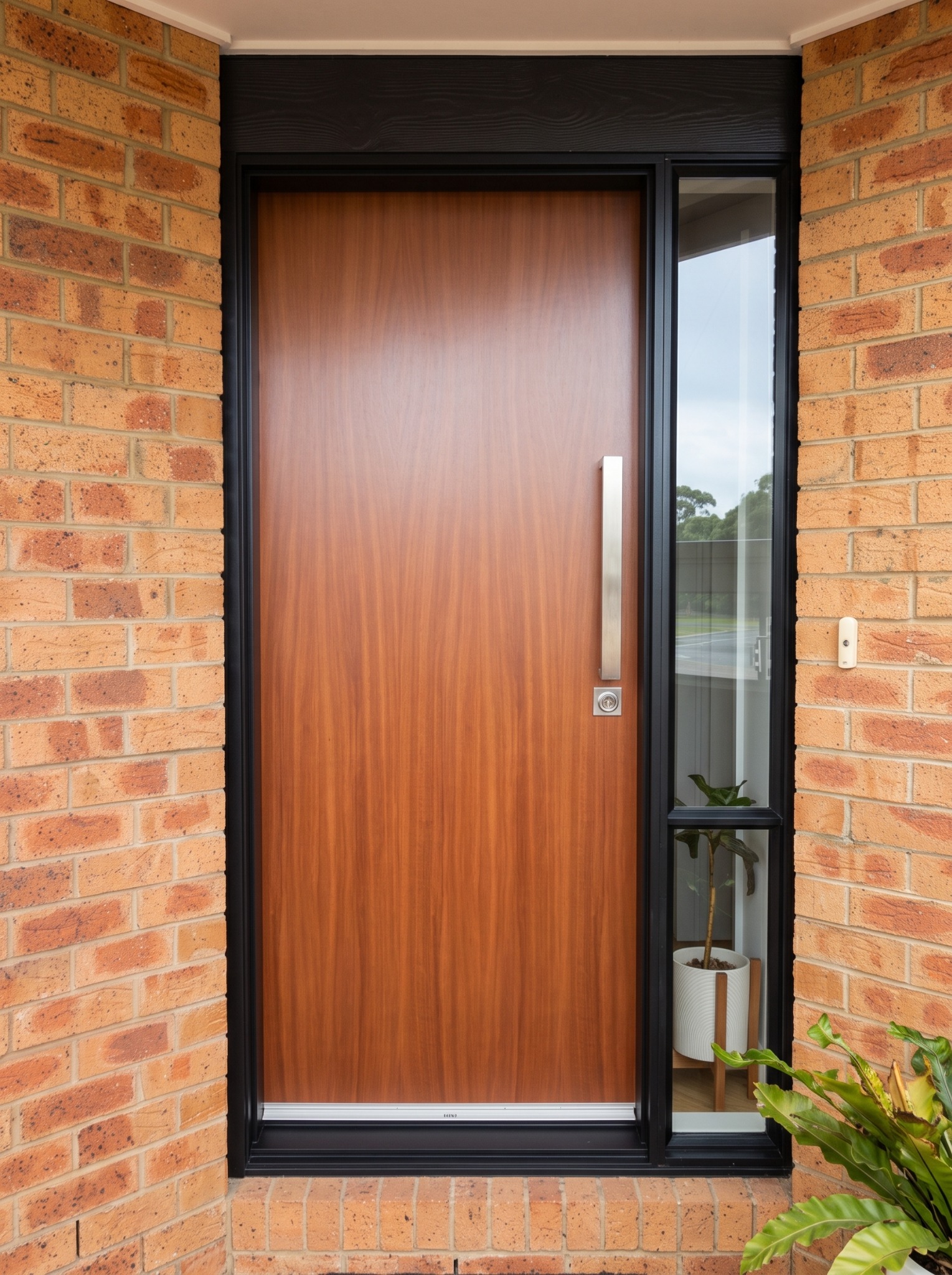 Shaxton front entry door