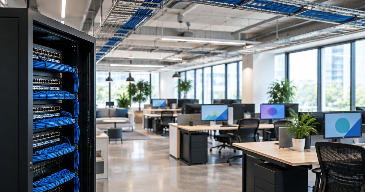 How to connect IT cabling infrastructure to open-plan office design