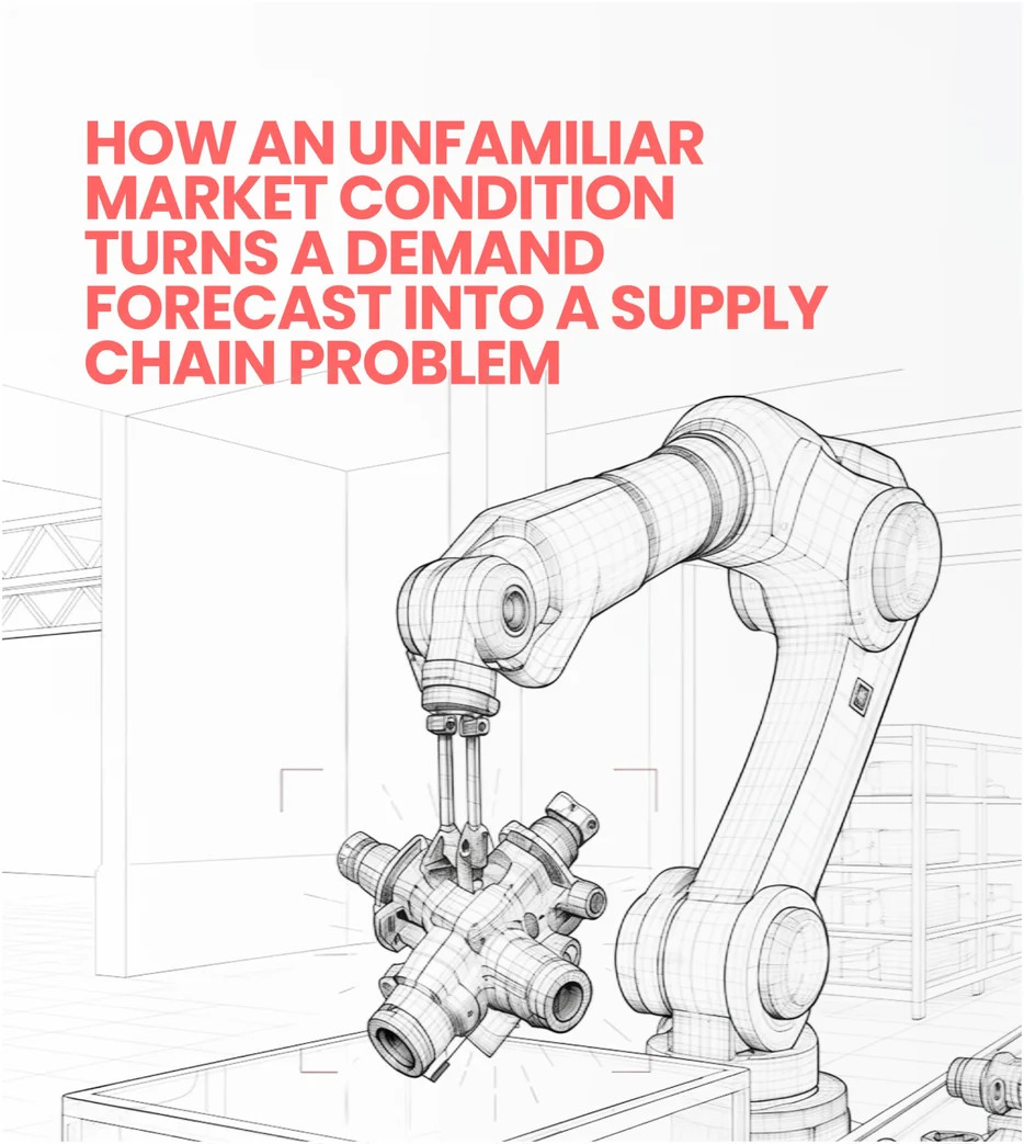 How an unfamiliar market condition turns a demand forecast into a supply chain problem