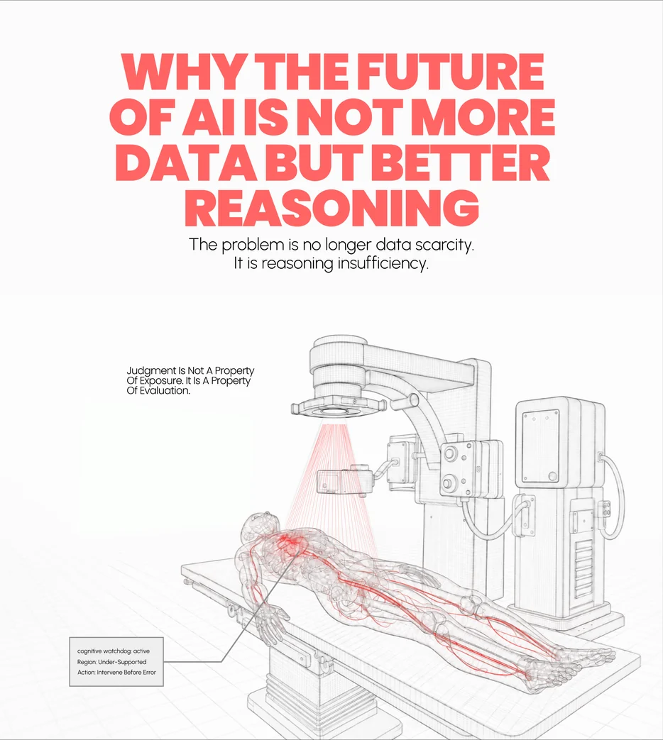 Why the future of AI is not more data, but better reasoning