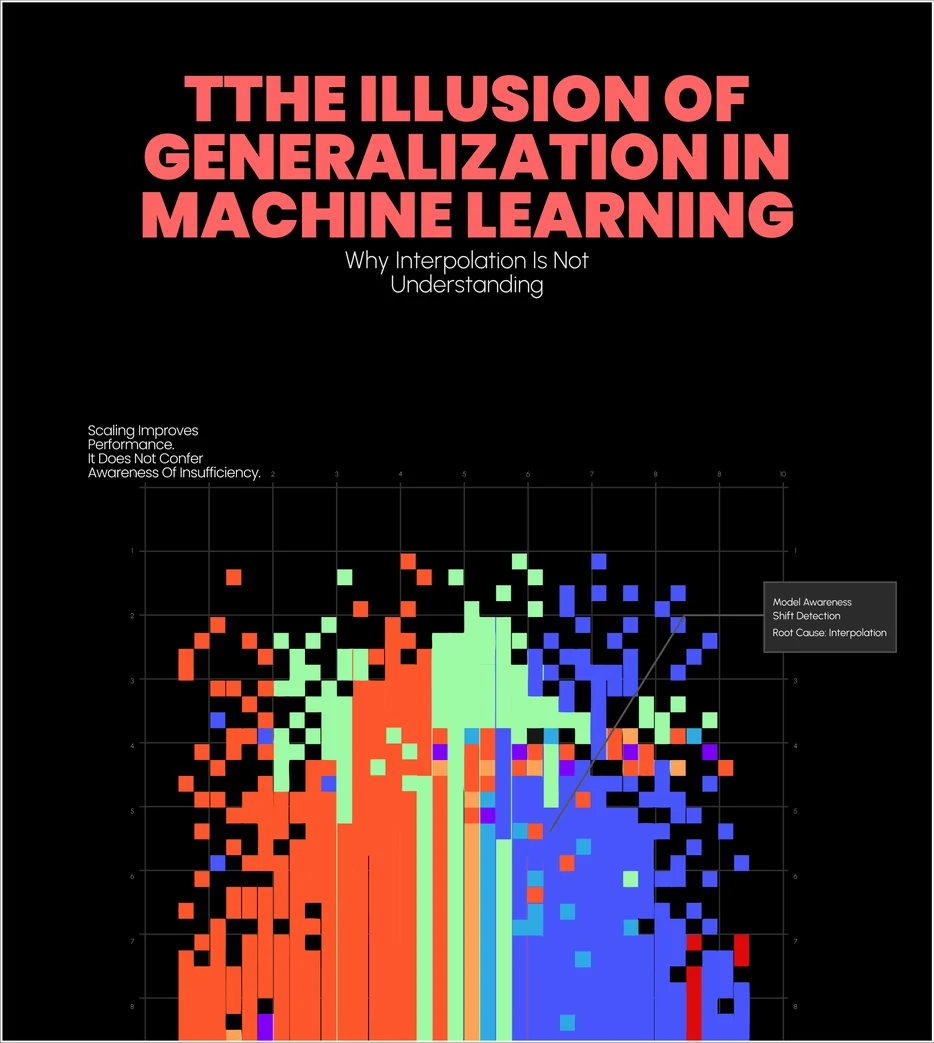 The illusion of generalization in machine learning