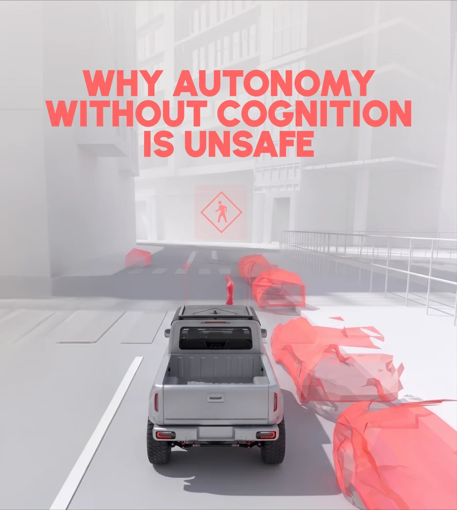 Why autonomy without cognition is unsafe