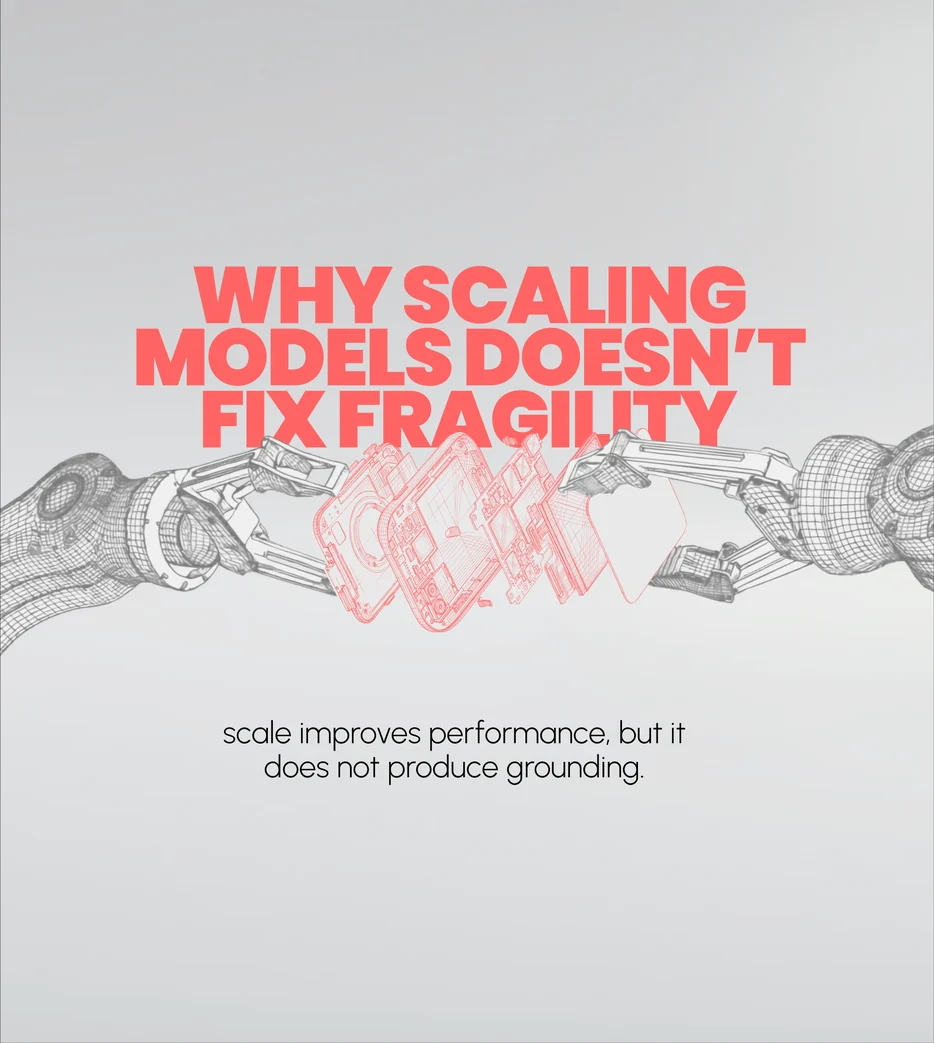 Why scaling models doesn't fix fragility