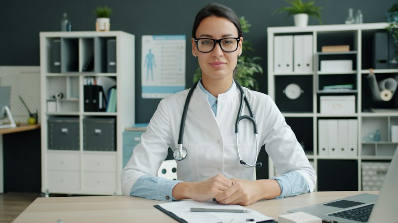Healthcare doctor portrait
