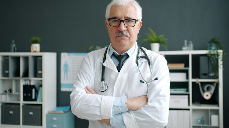 Healthcare doctor portrait