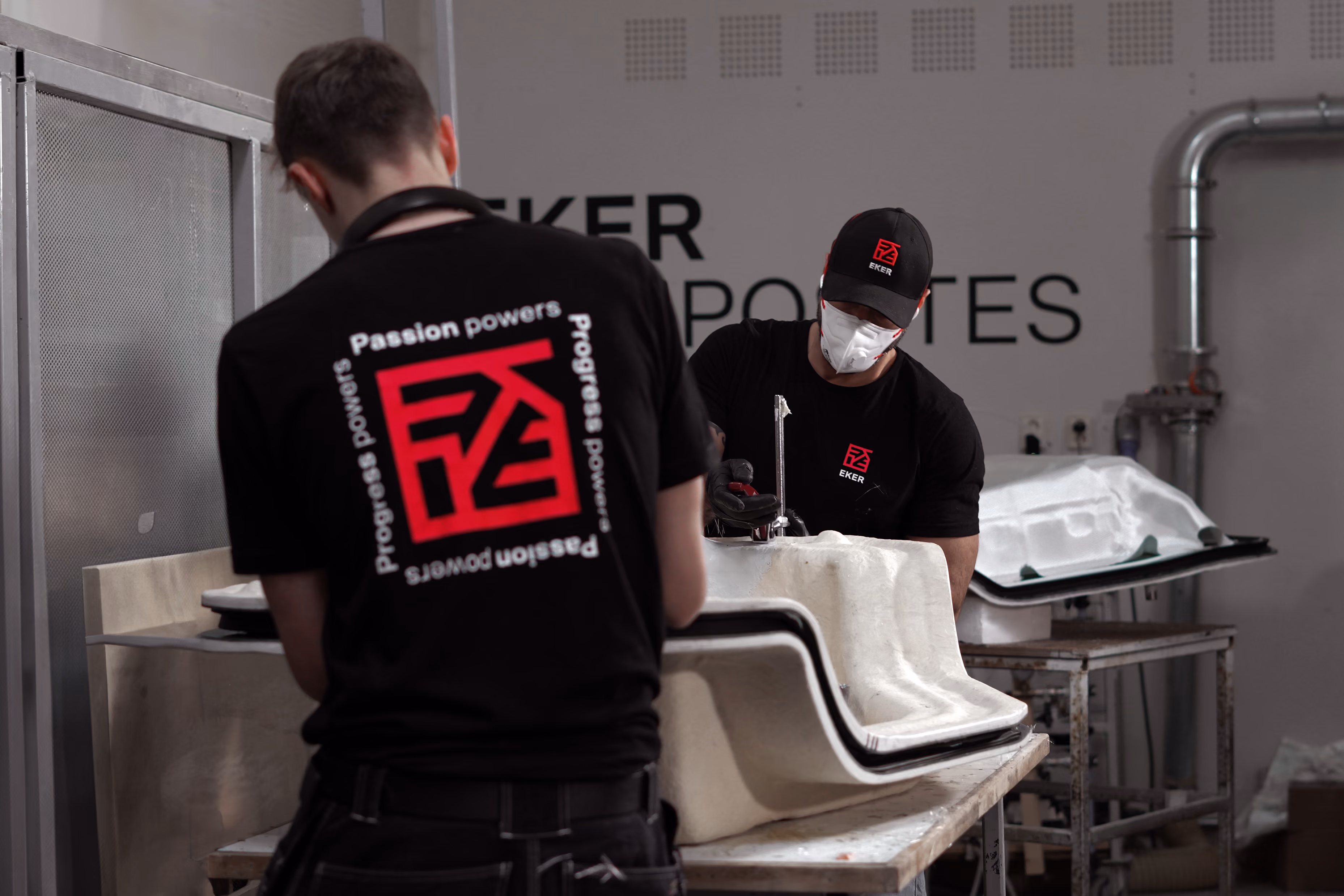 image of product in use at a manufacturing plant