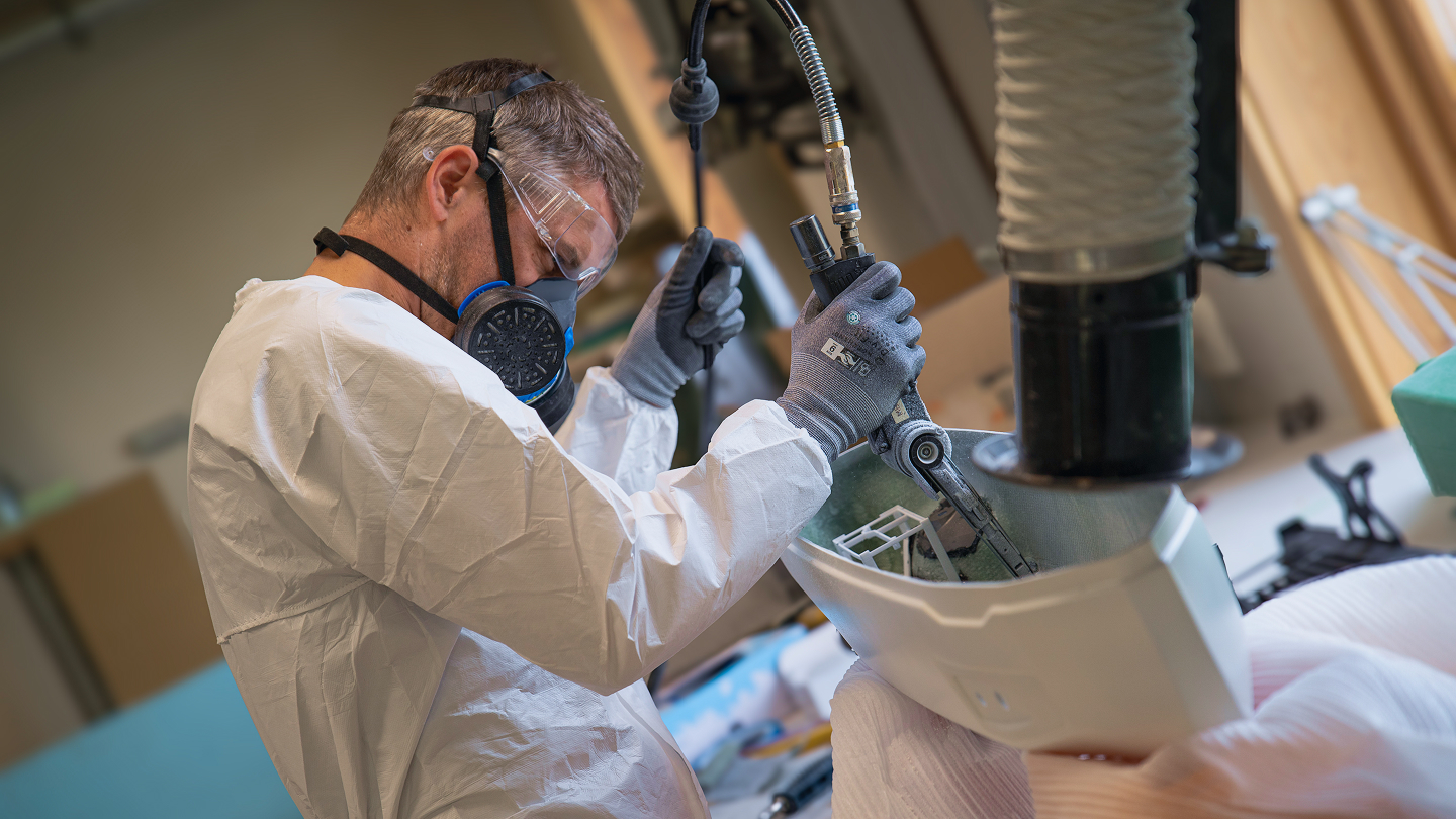 image of product in use at a manufacturing plant