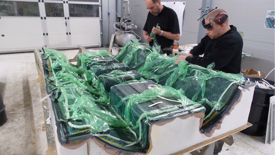 image of newly manufactured product (for a manufacturing plant)