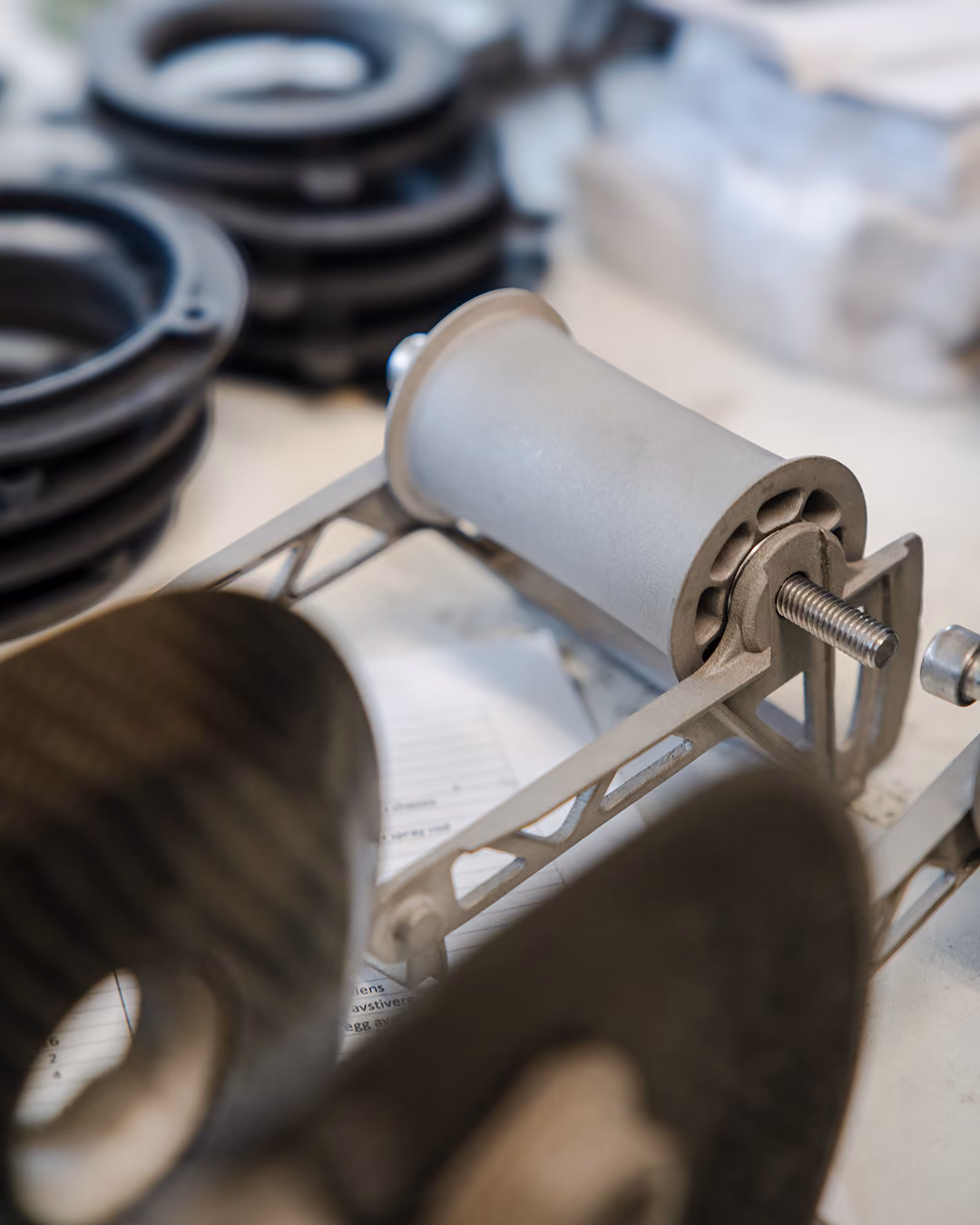 image of newly manufactured product (for a manufacturing plant)