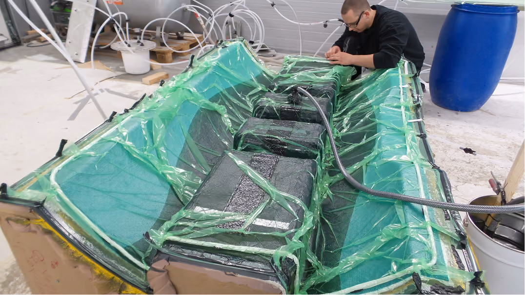 image of newly manufactured product (for a manufacturing plant)