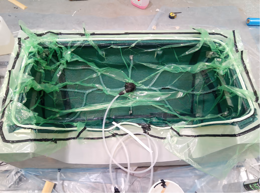 image of newly manufactured product (for a manufacturing plant)