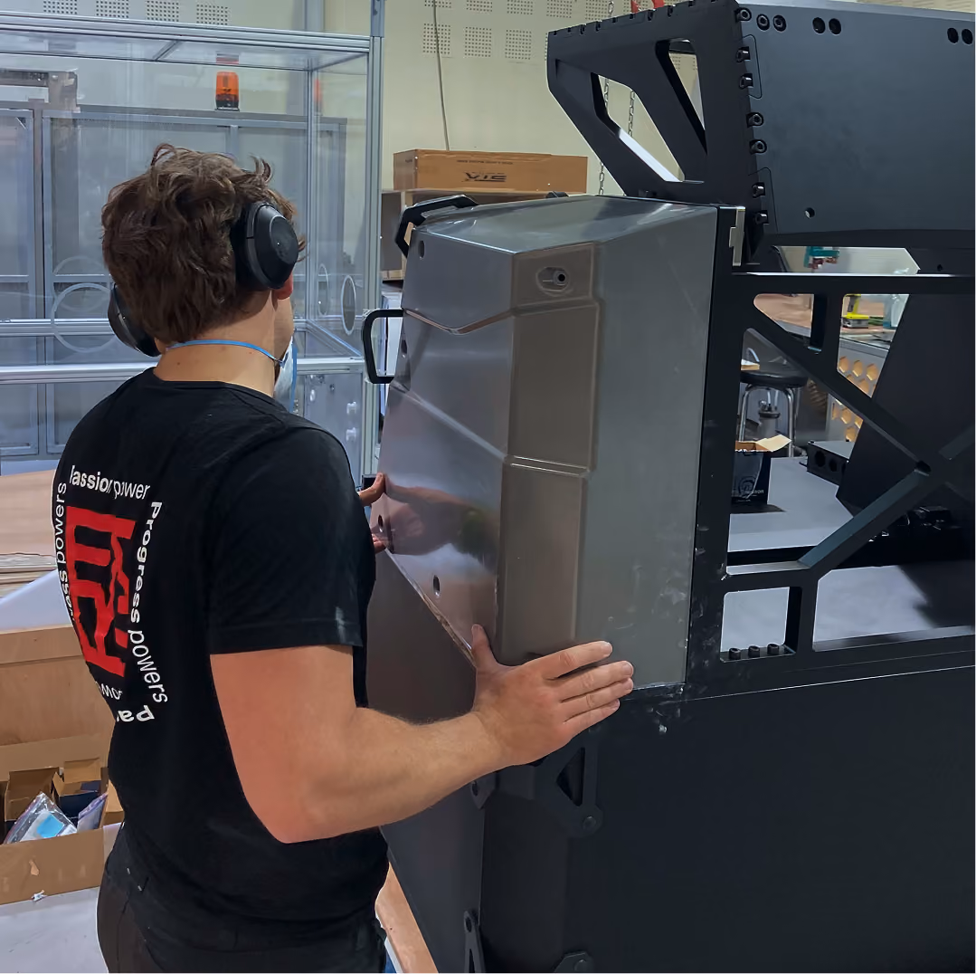 image of newly manufactured product (for a manufacturing plant)