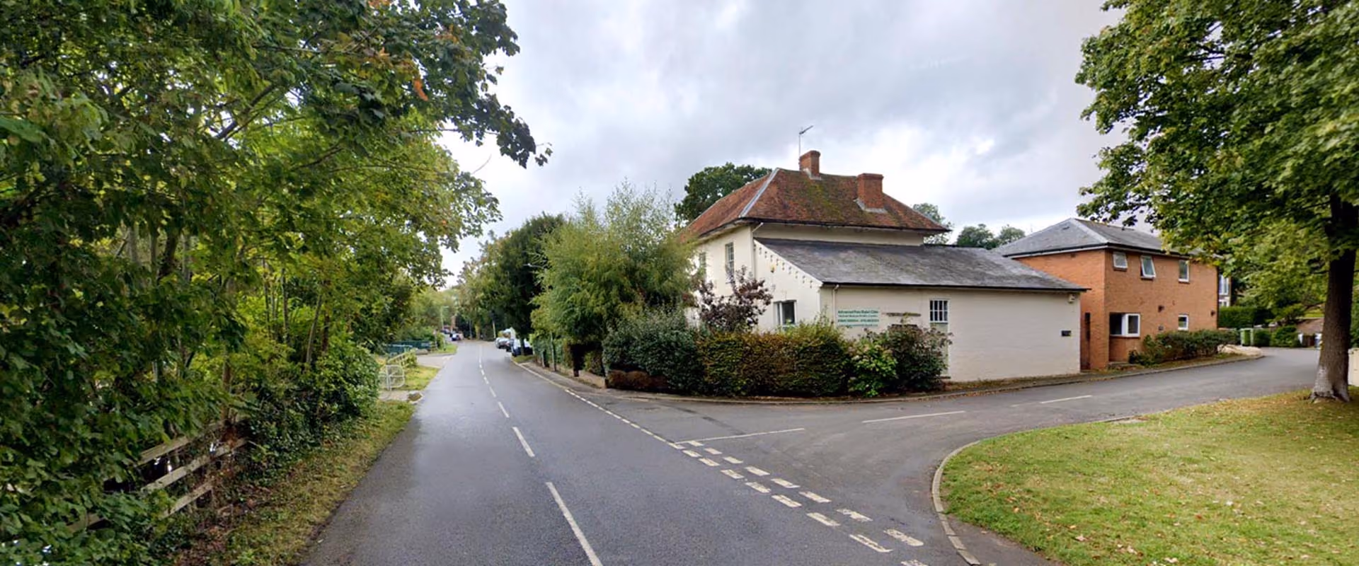 The APCMK office, nestled in a leafy part of Milton Keynes.