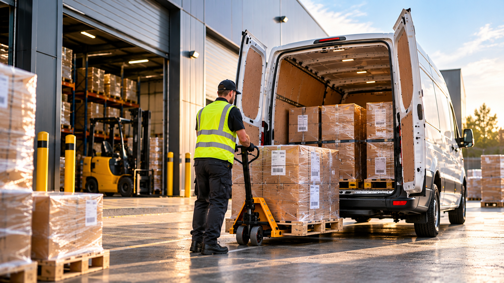 image of team collaboration (for a trucking company)