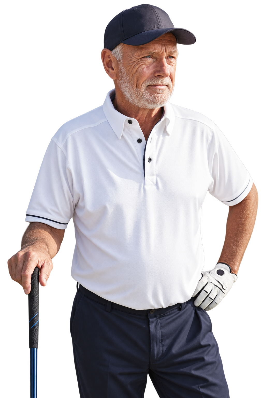 Golfer outdoors