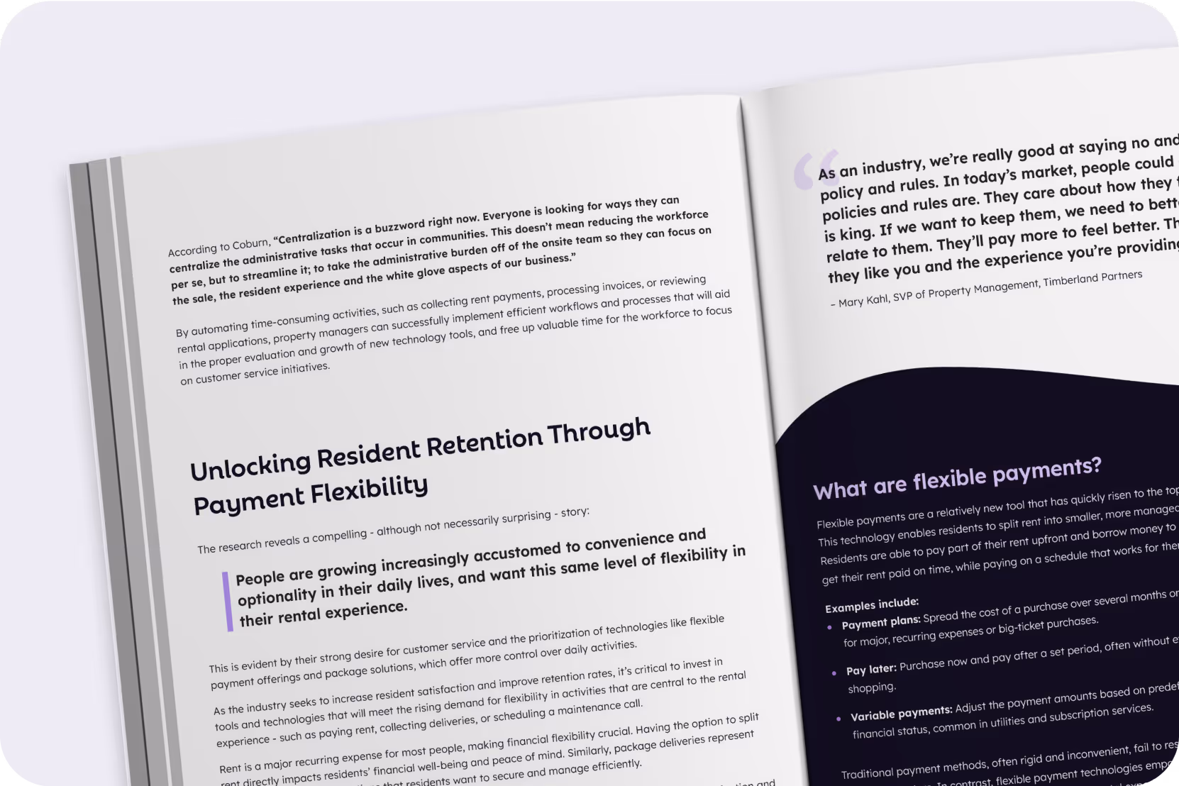 Tech and flexible payments