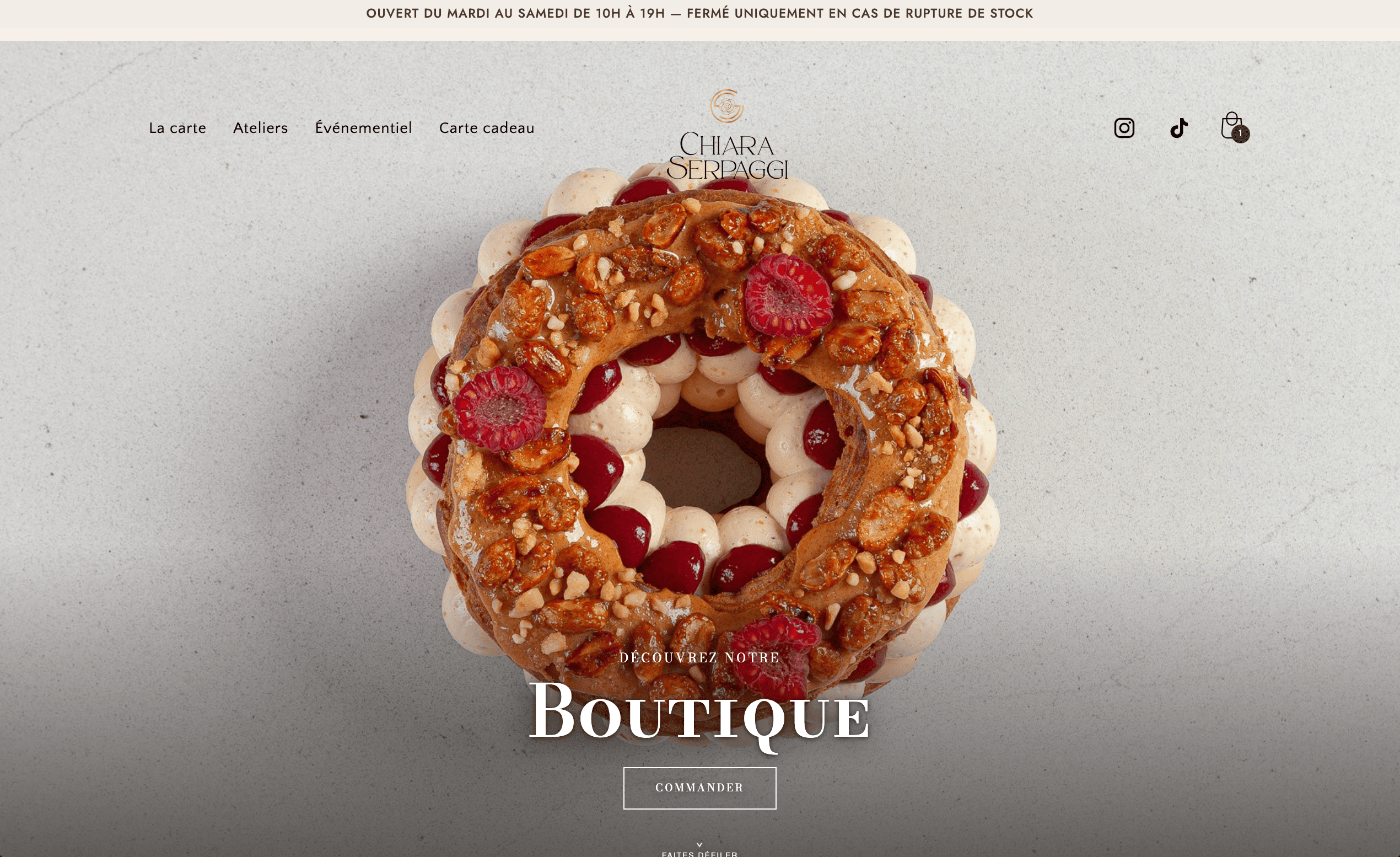 Site Chiara Serpaggi