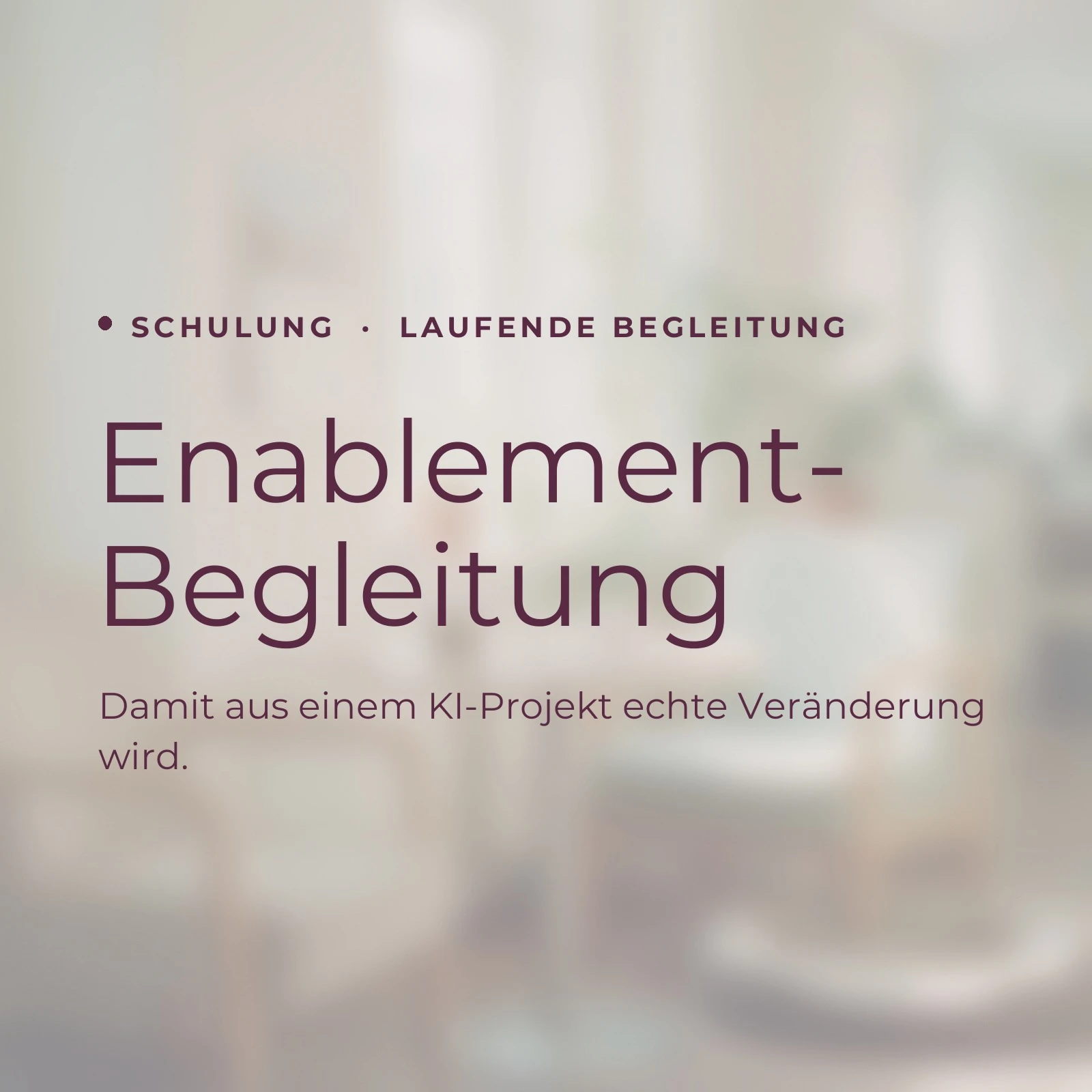 Kreisdiagramm mit KI-Themenfeldern rund um die Frage „Warum?“.
