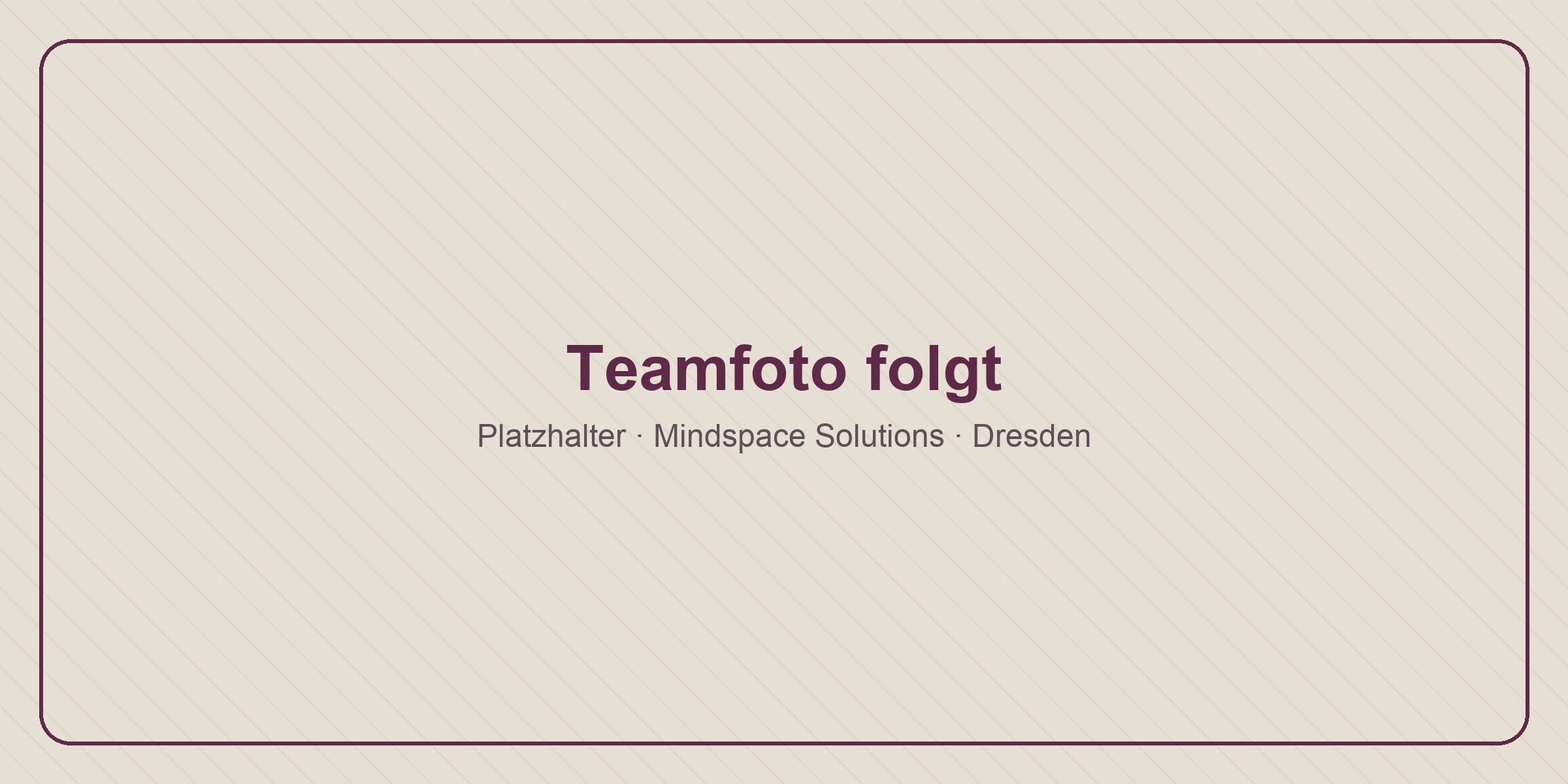 Das Mindspace-Team in Dresden