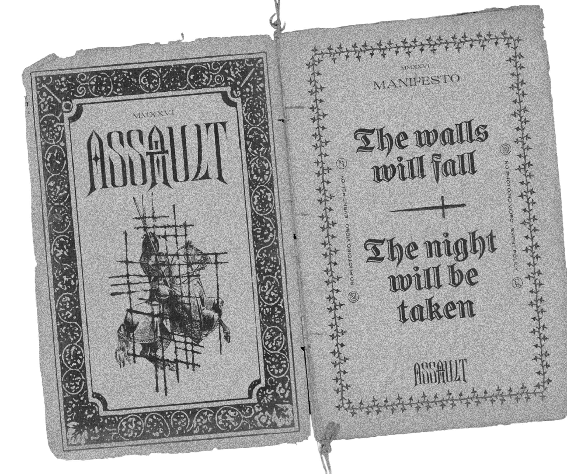 ASSAULT manifesto book