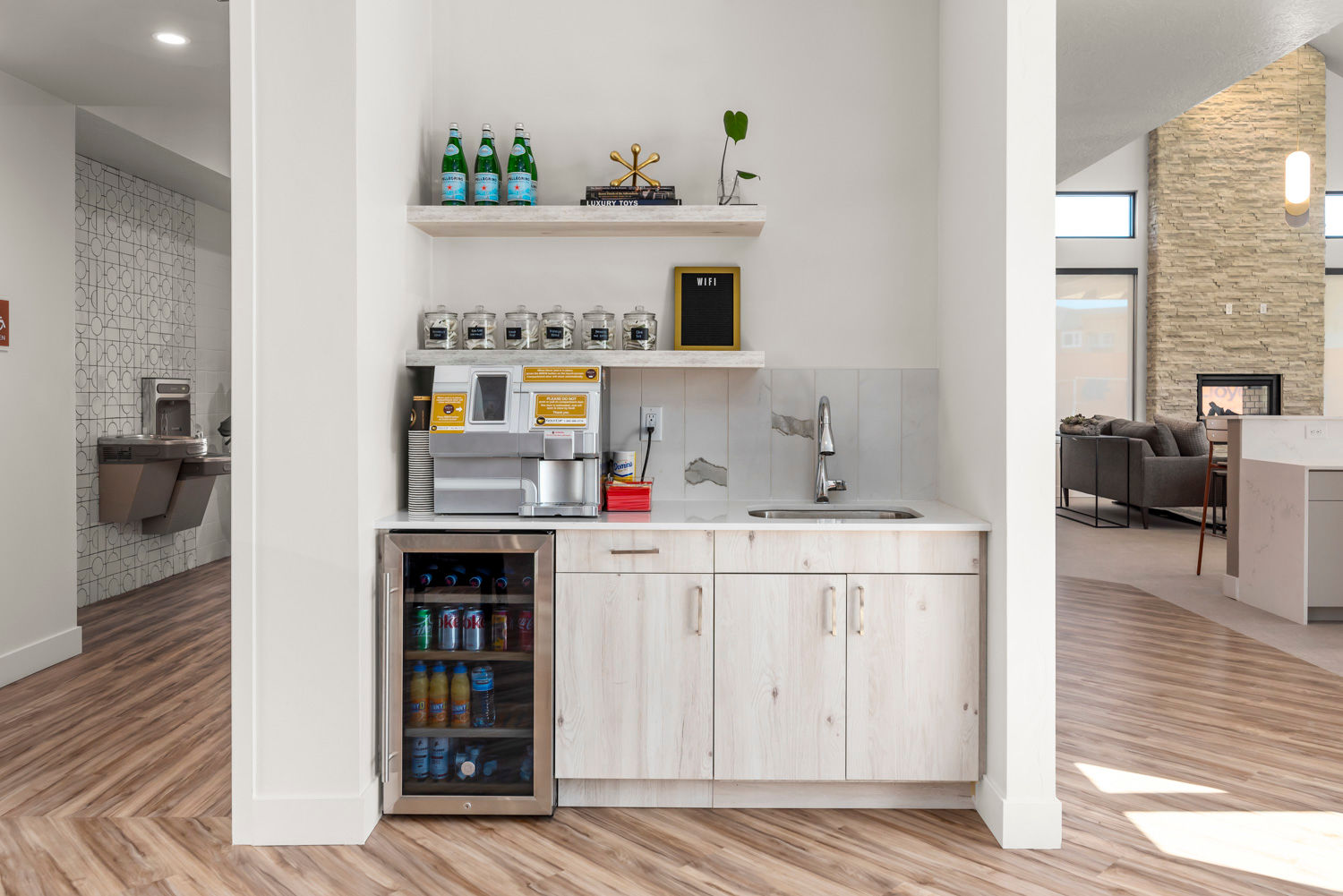 Refreshment area