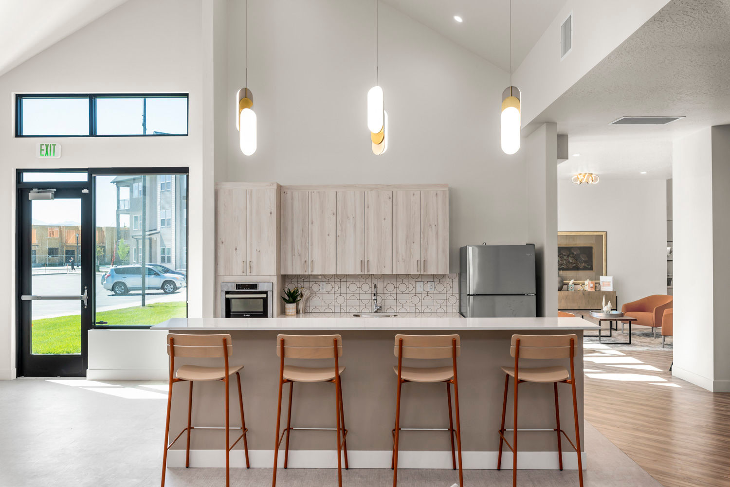 Community kitchen area