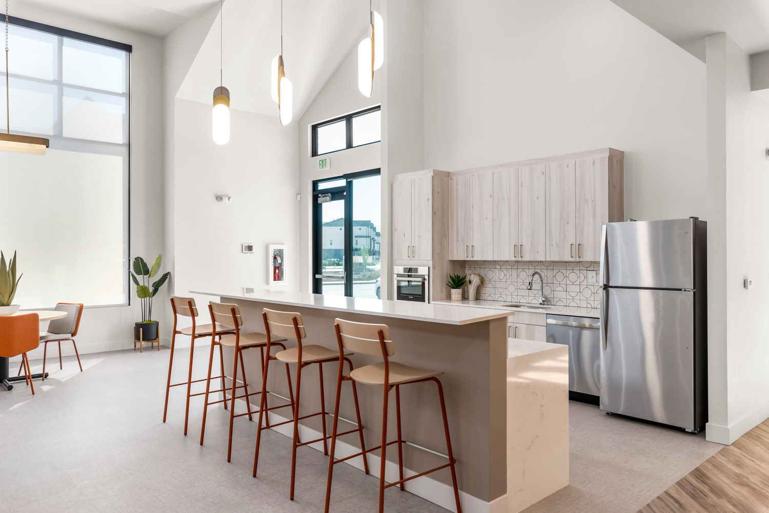 Community kitchen area