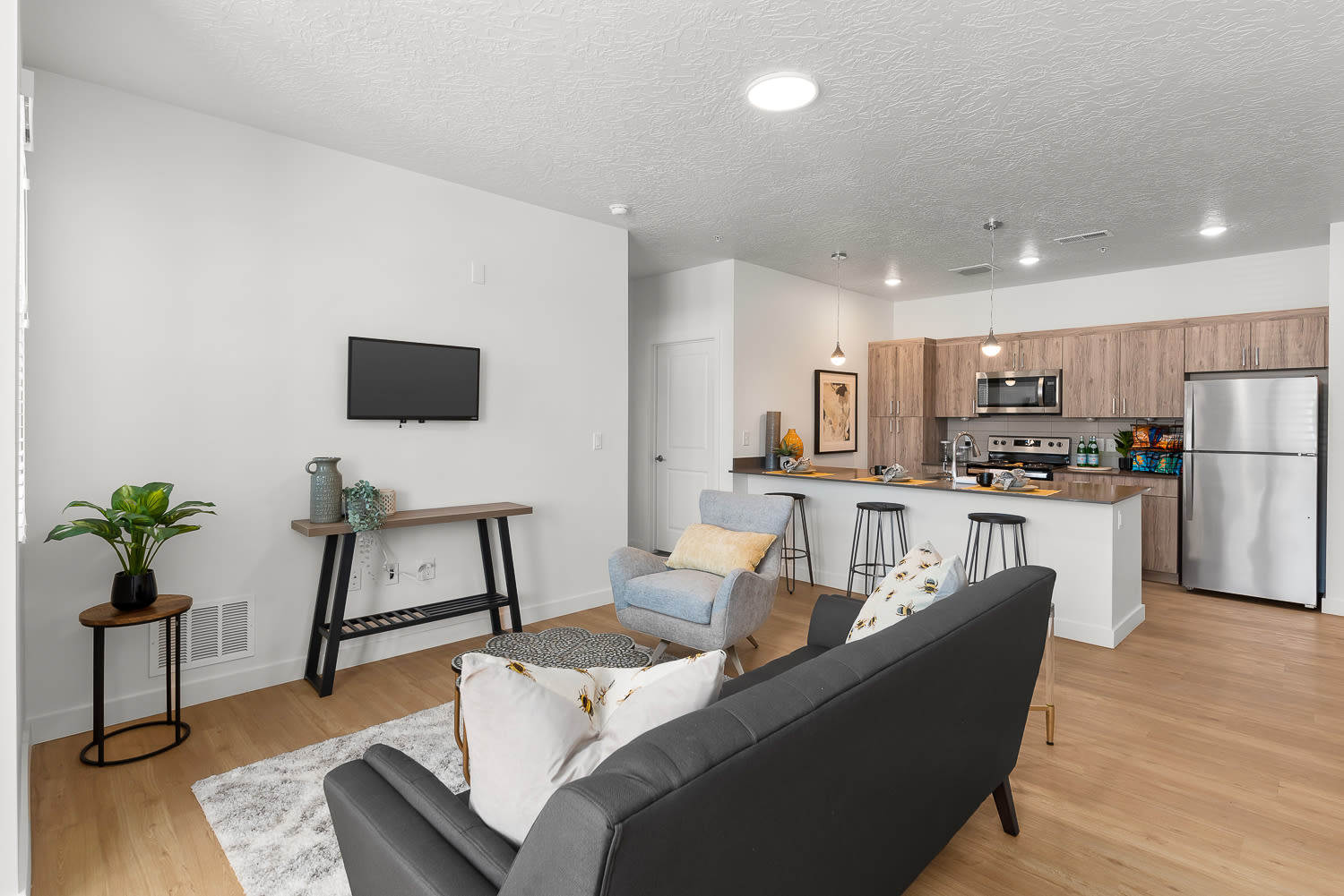 Furnished living room