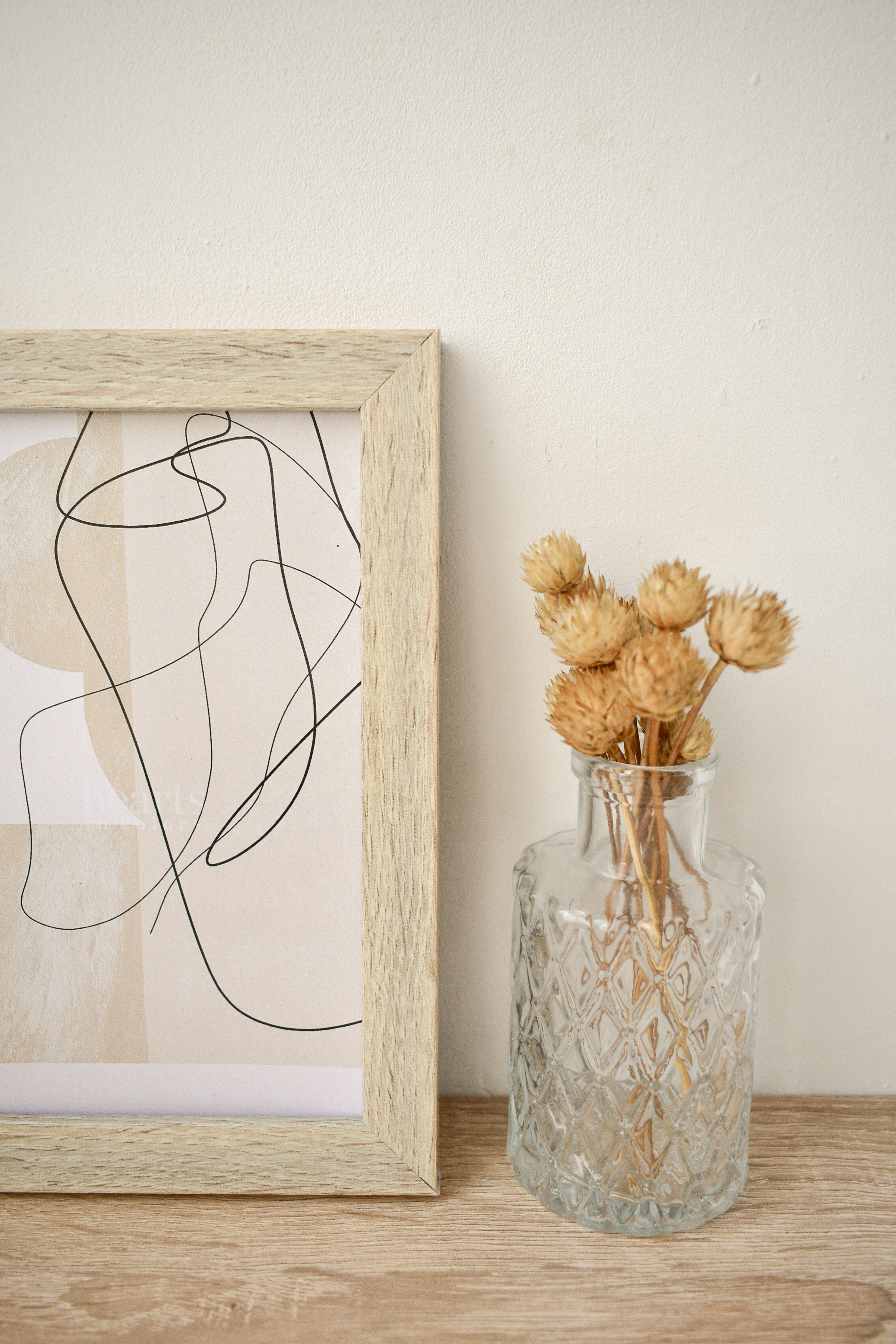 Decor on table stock image
