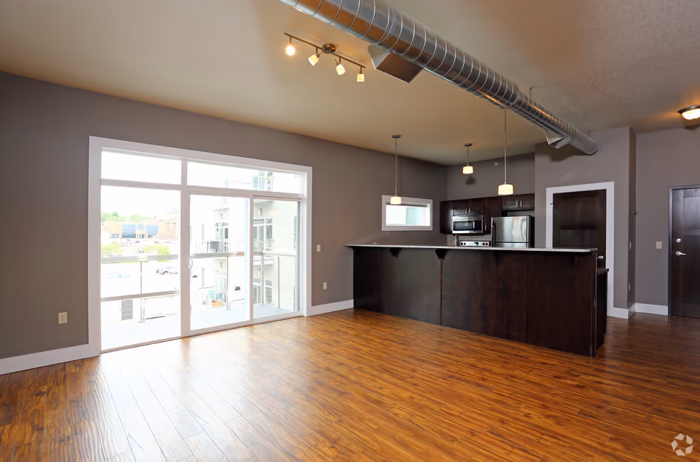Apartment interior at Dakota Lofts in Sioux Falls, South Dakota