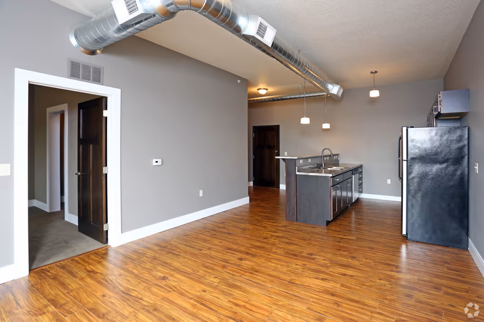 Apartment interior at Dakota Lofts in Sioux Falls, South Dakota
