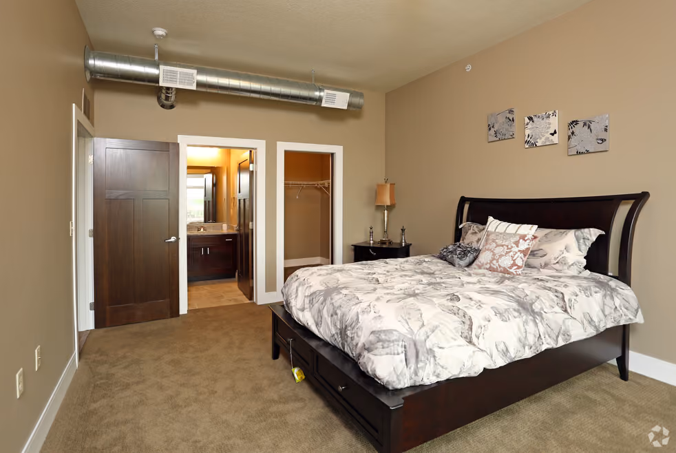 Apartment interior at Dakota Lofts in Sioux Falls, South Dakota